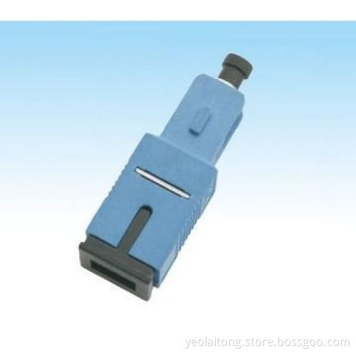SC/AFF fiber-optic attenuator for video and CATV
